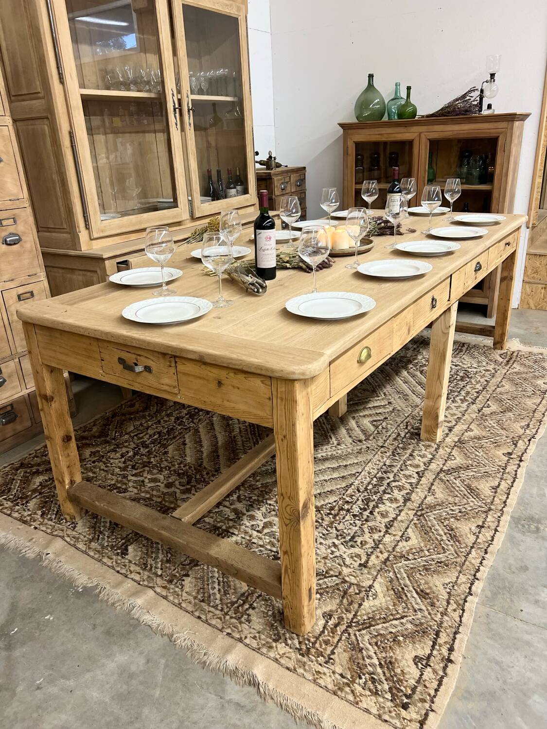 Very large farmhouse table