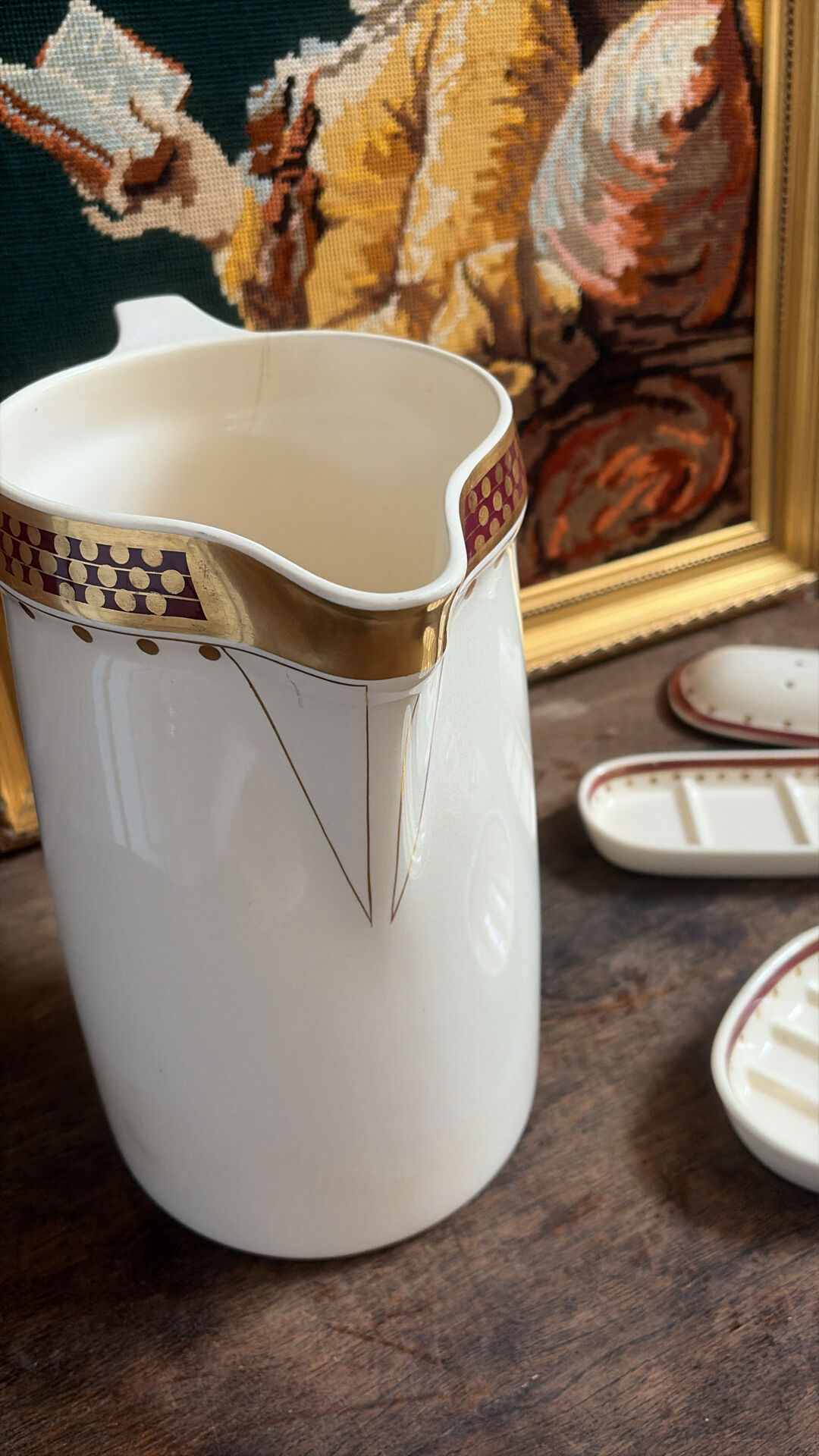 Ensemble de toilette Art Deco Villeroy et Boch