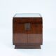 Walnut Veneered Drawer Cabinets or Nightstands by Baker, England, 1970s