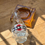 Martini advertising decanter and ashtray