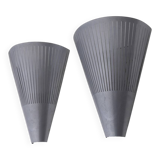 A pair of vintage 1980s "Klyka" wall lamps, designed by Ikea