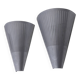 A pair of vintage 1980s "Klyka" wall lamps, designed by Ikea