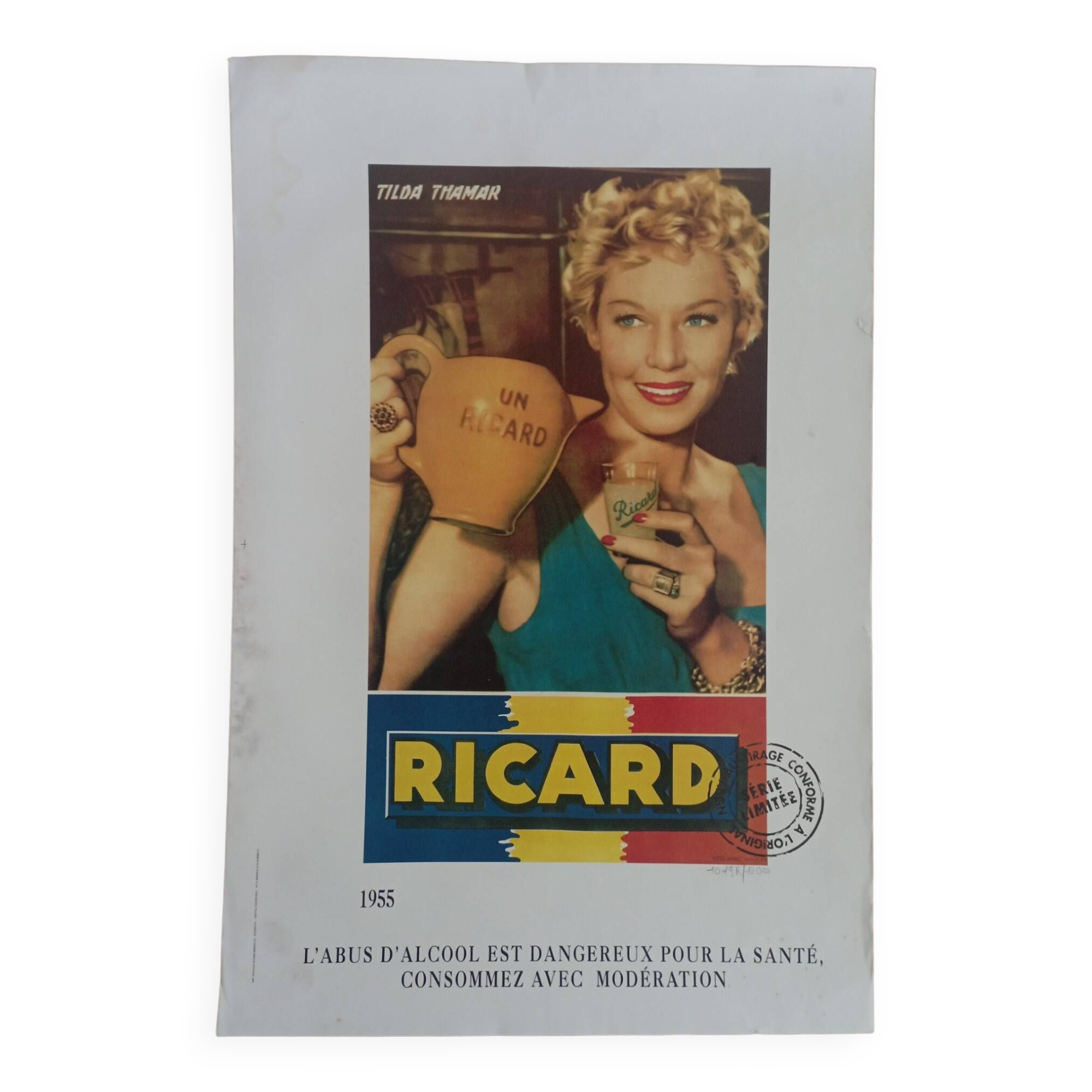 80s advertising poster