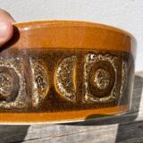 Glazed ceramic salad bowl 1970