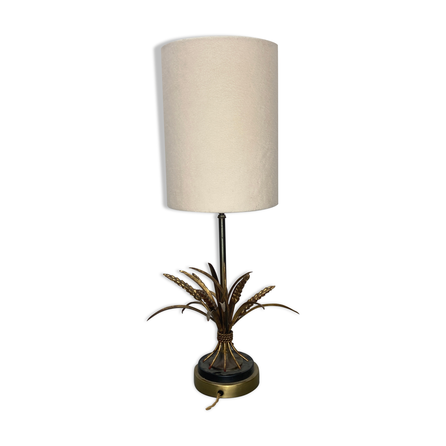 Midcentury Italian wheat sheaf table lamp, 1960s