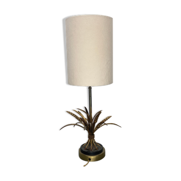 Lampe de table italienne à gerbe de blé du milieu du siècle, années 1960