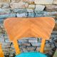 Ensemble de 4 chaises vinyle et bois