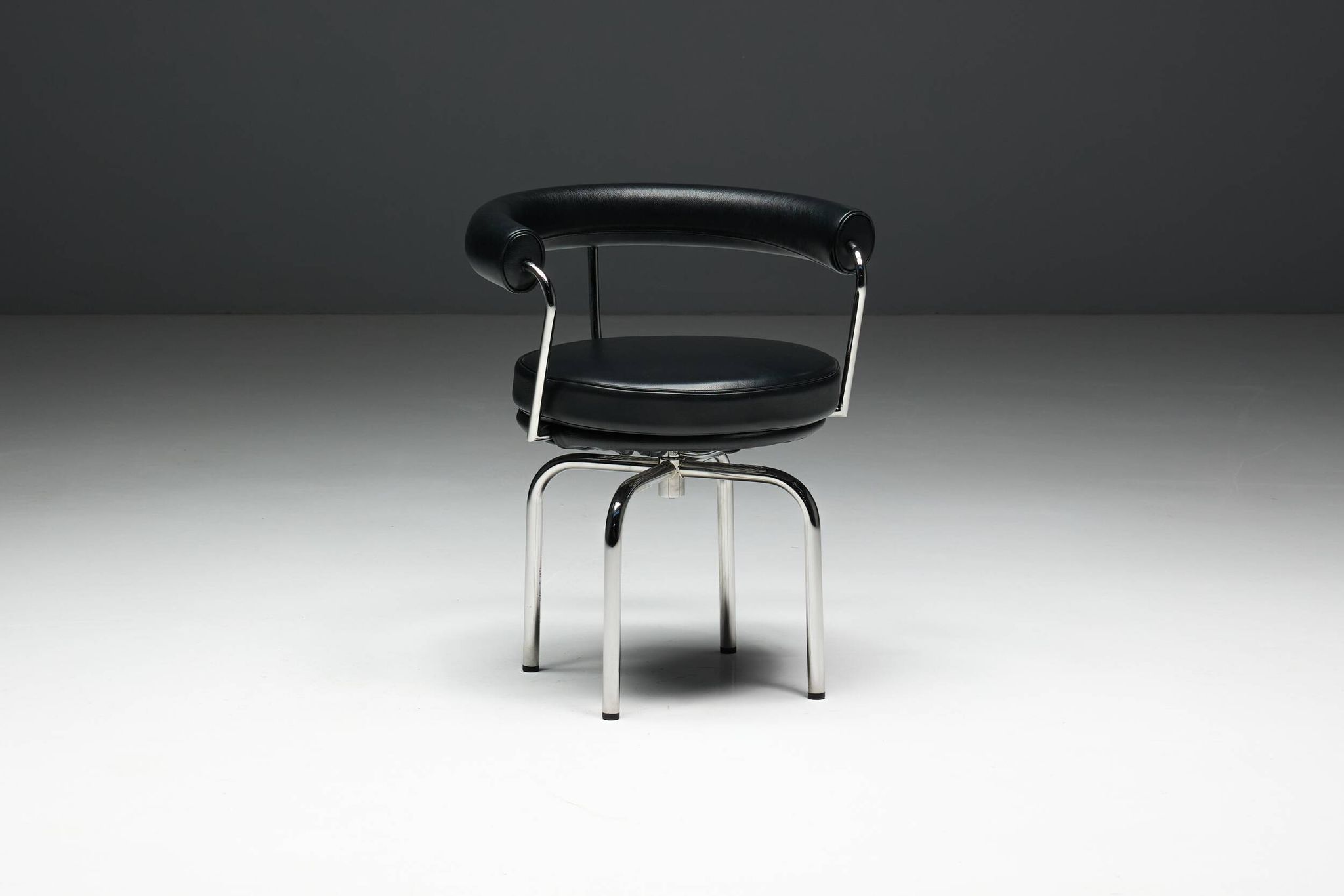 LC7 chairs by Charlotte Perriand, Le Corbusier and Pierre Jeanneret, 1980s