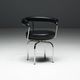 LC7 chairs by Charlotte Perriand, Le Corbusier and Pierre Jeanneret, 1980s
