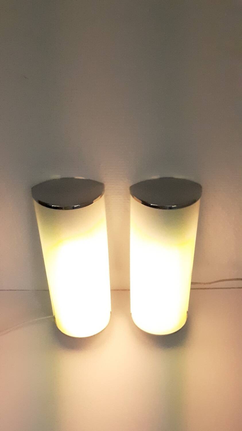 Duo of Jode Ikea 90's wall lights