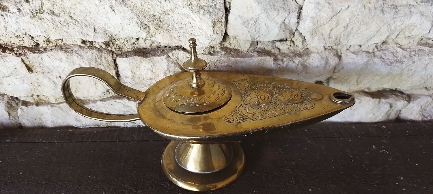 Vintage oil lamp