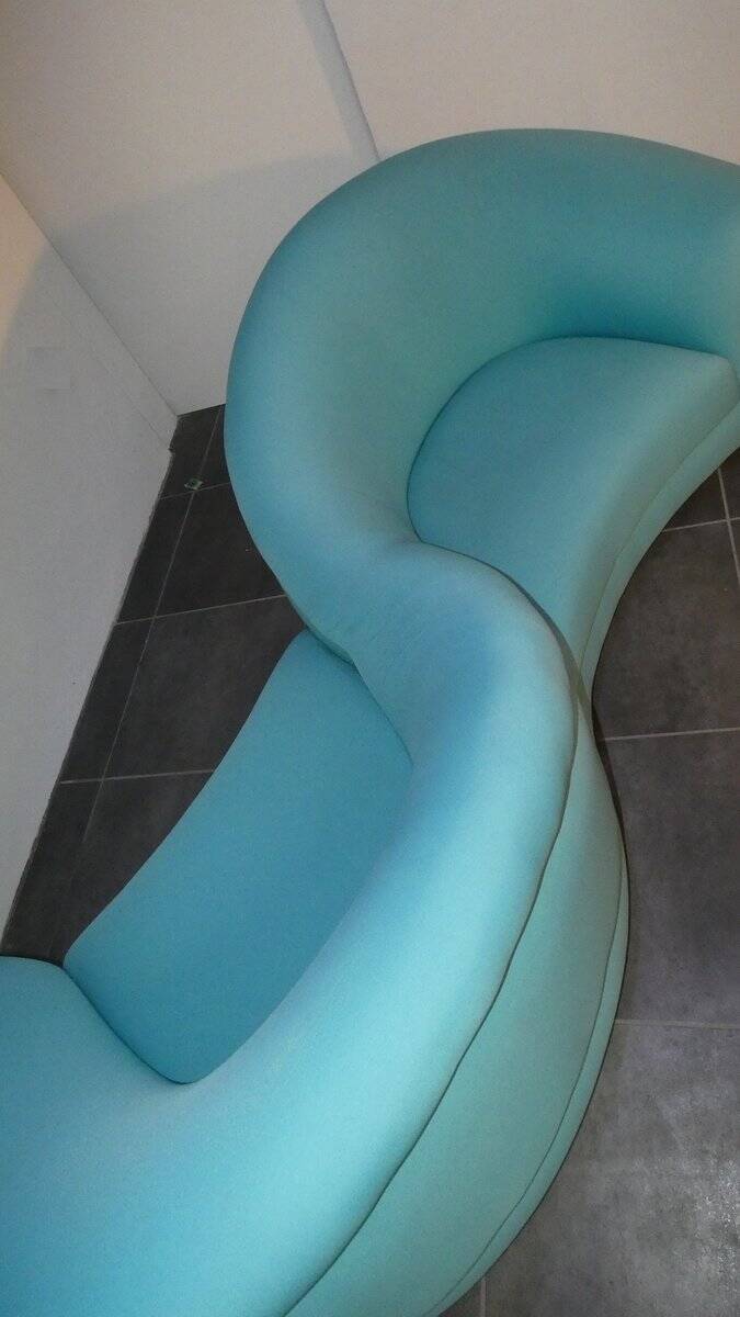 Toi et Moi sofa in jersey by Arpex International, Rome, Italy, 1970.