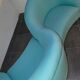 Toi et Moi sofa in jersey by Arpex International, Rome, Italy, 1970.