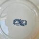 6 ironstone plates Salins Versailles model