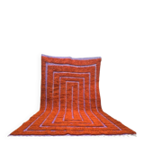 Handmade traditional pure natural wool rug size 150/250 cm