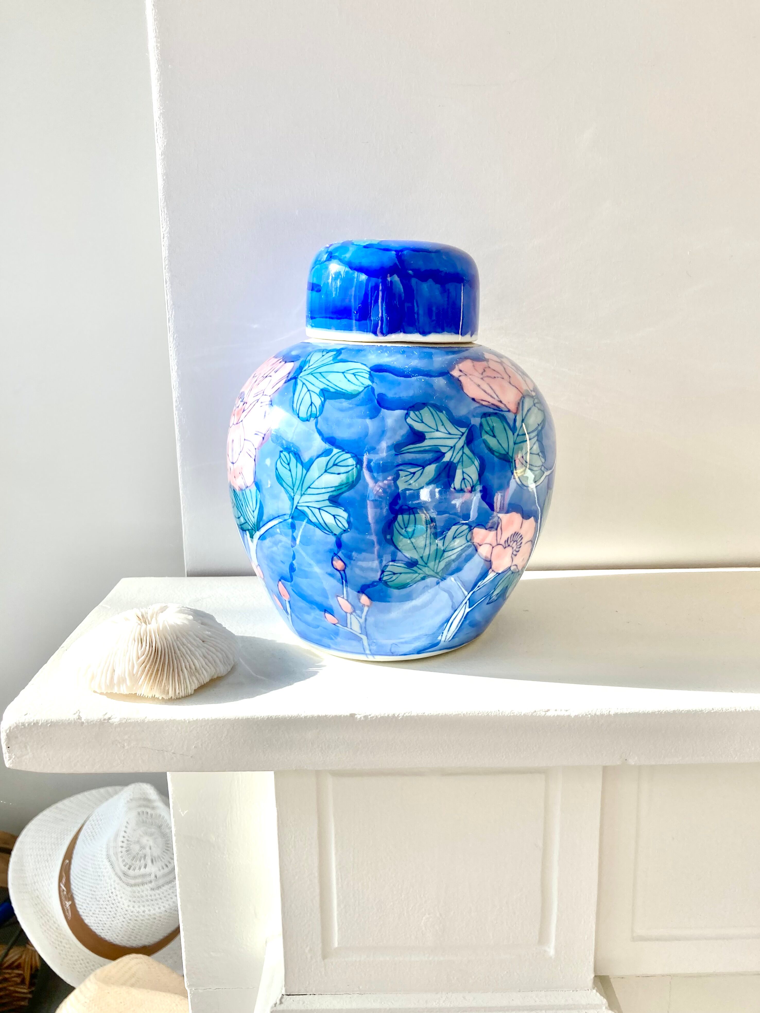 Ceramic ginger jar