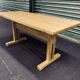 Bench and table set Charlotte Perriand model "les Arcs"