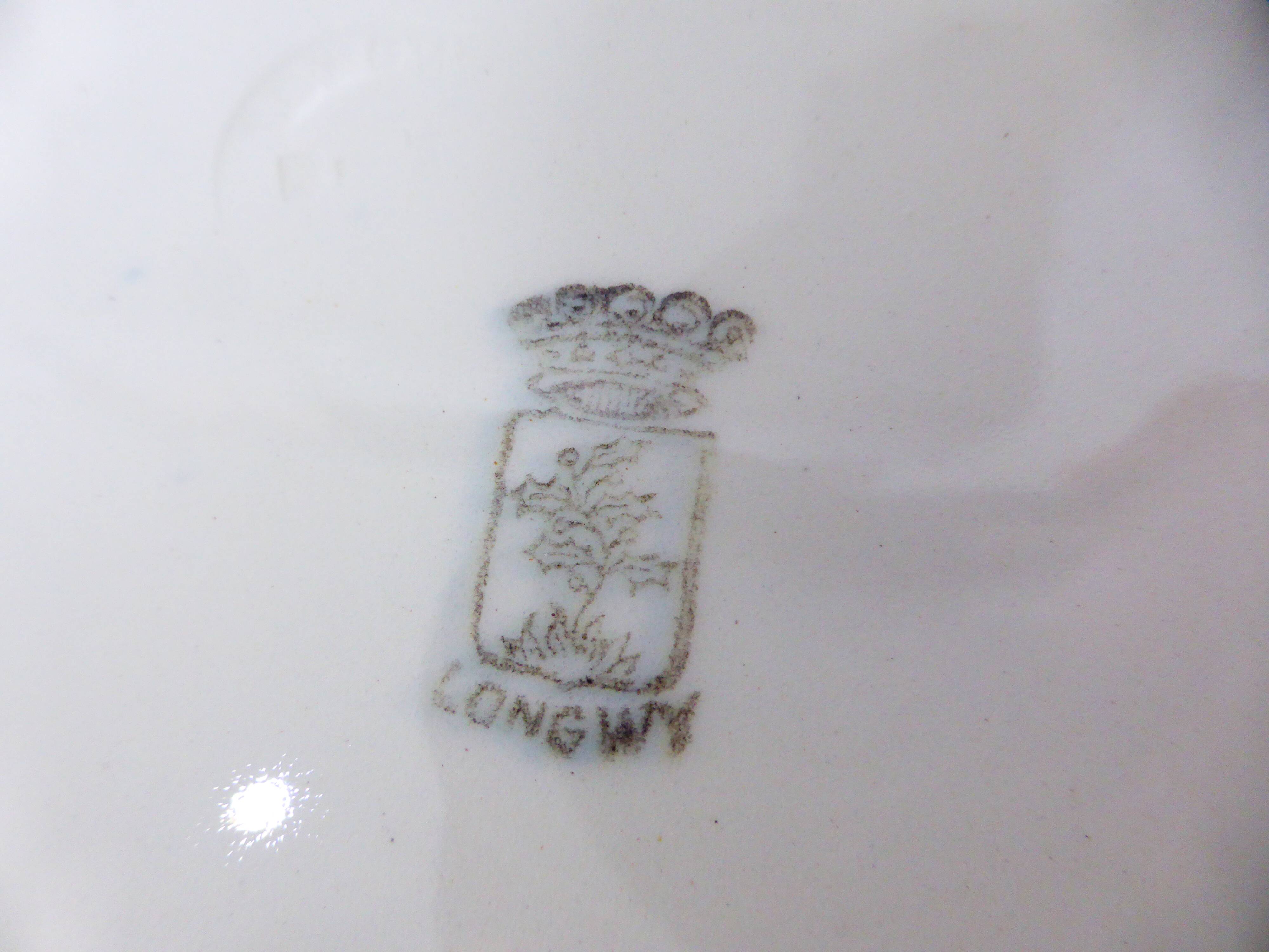 4 assiettes creuses Longwy