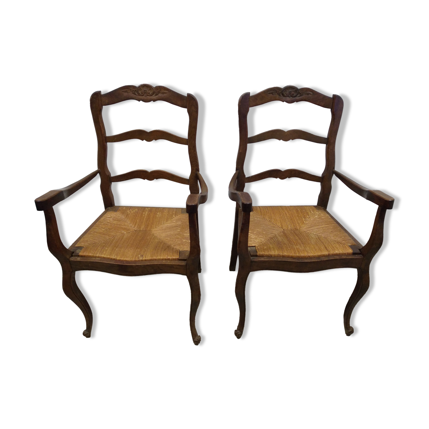 Old regency armchairs
