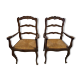 Old regency armchairs