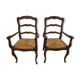 Old regency armchairs