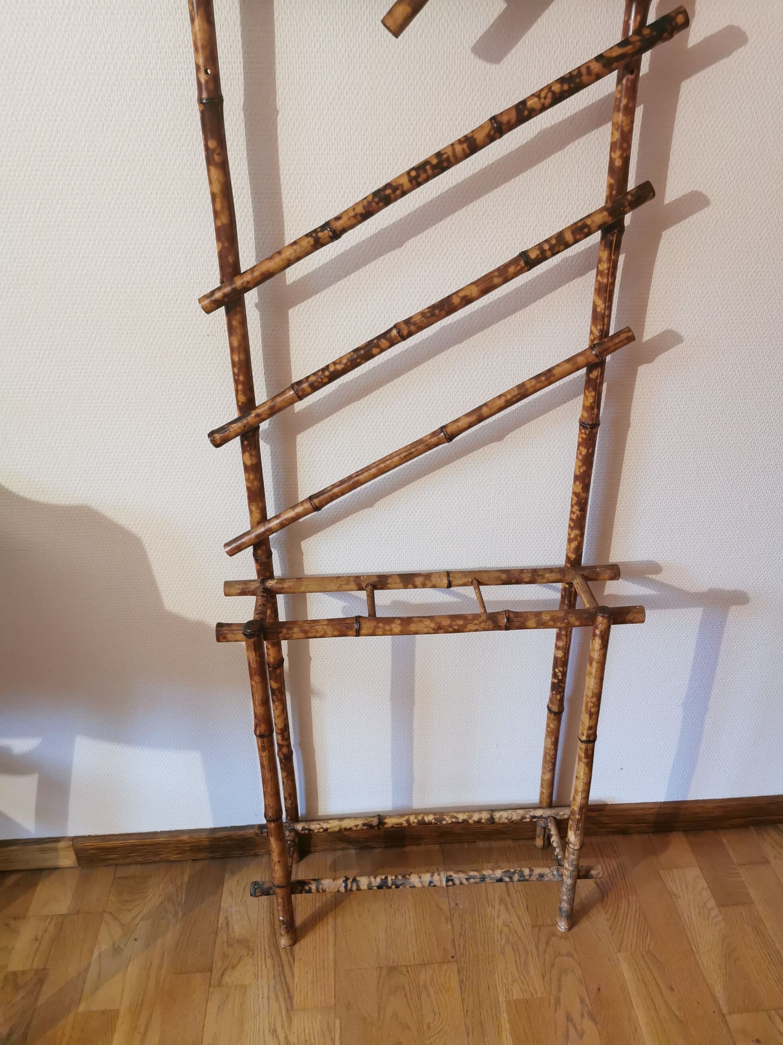 Vintage bamboo wardrobe