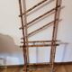 Vintage bamboo wardrobe