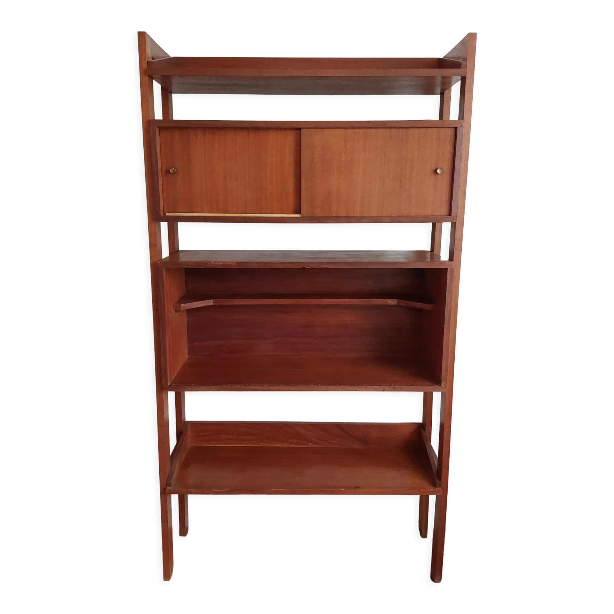 Vintage teak library