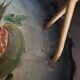 Vintage fruit bowl signed Pagric Spain 1980s