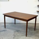 Extendable teak table, Denmark 1960s/1970s, mid-c vntg