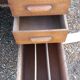 American oak desk