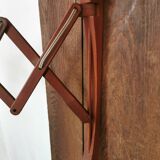 Danish teak scissor wall light circa 1960