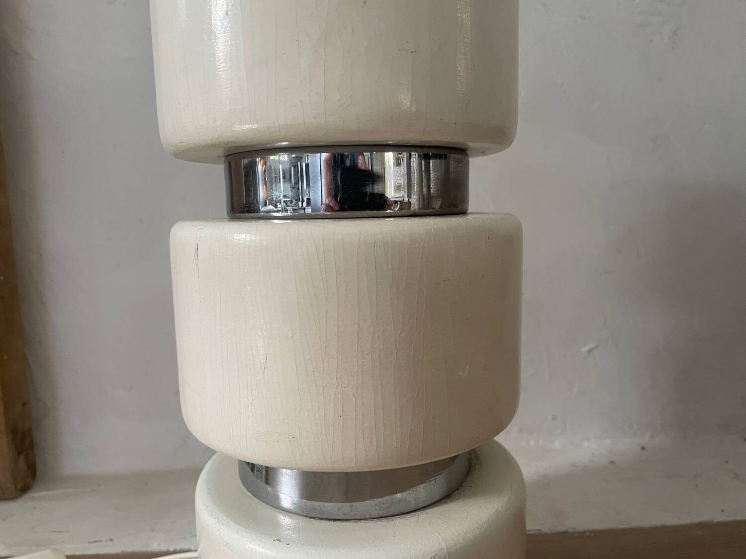 Pied de lampe années 70