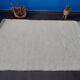 Traditional handmade pure white wool rug size 1.5/2.5 m.