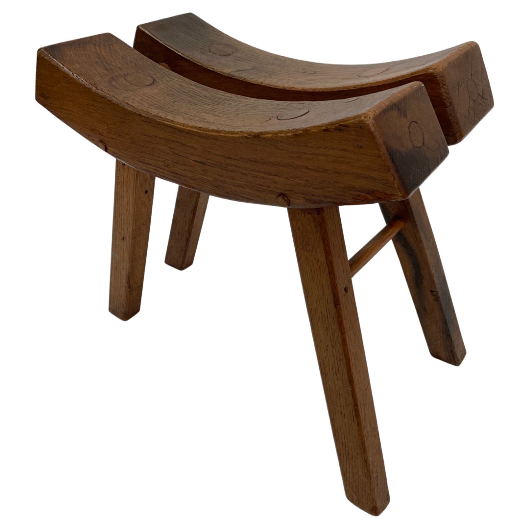 Vintage Brutalist Stool design