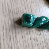 8 Green ceramic knife rests