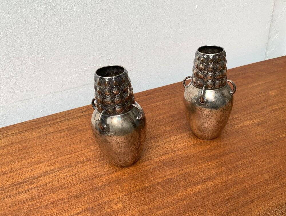 Art Nouveau vase by WMF, 1920s, set of 2