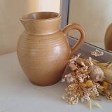 Stoneware milk jug pitcher