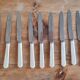 Setvde 12 knives in bakelite and stainless steel