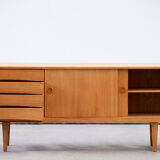 Vintage Scandinavian sideboard in blond oak 1960