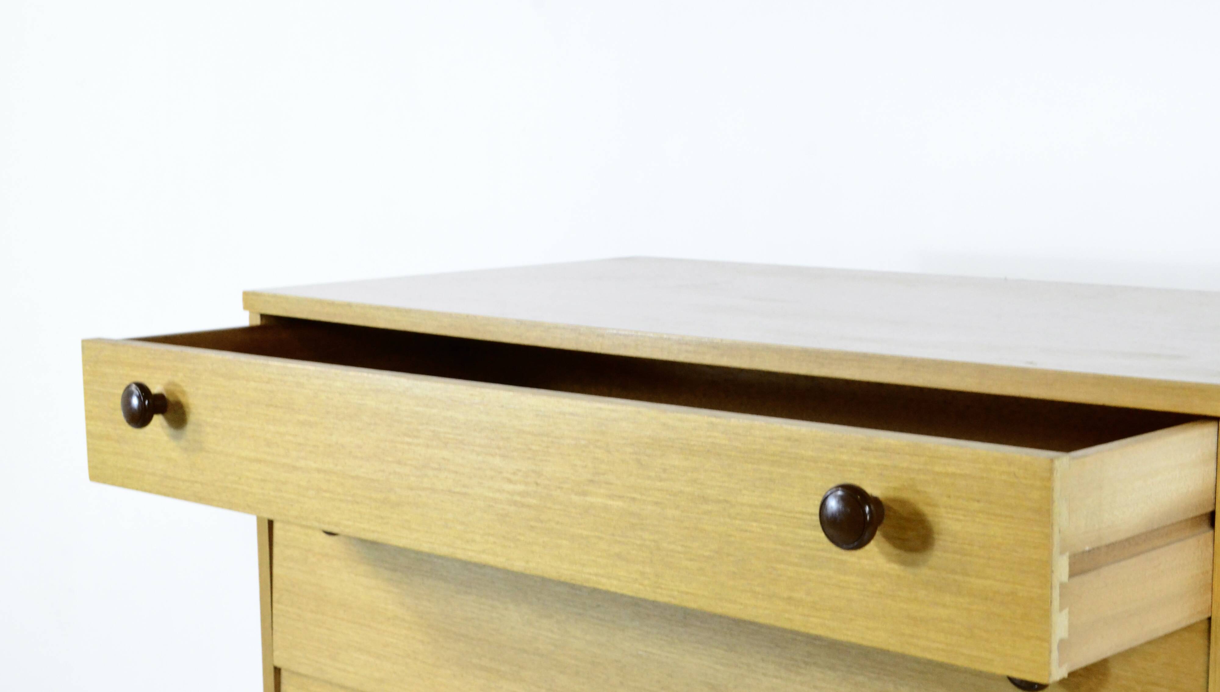 Midcentury 'Avalon' Teak Tallboy / Chest Of Drawers. Vintage Modern