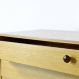 Commode haute en teck « Avalon » du milieu du siècle. Style vintage moderne.