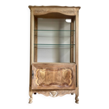 Walnut sideboard or display cabinet