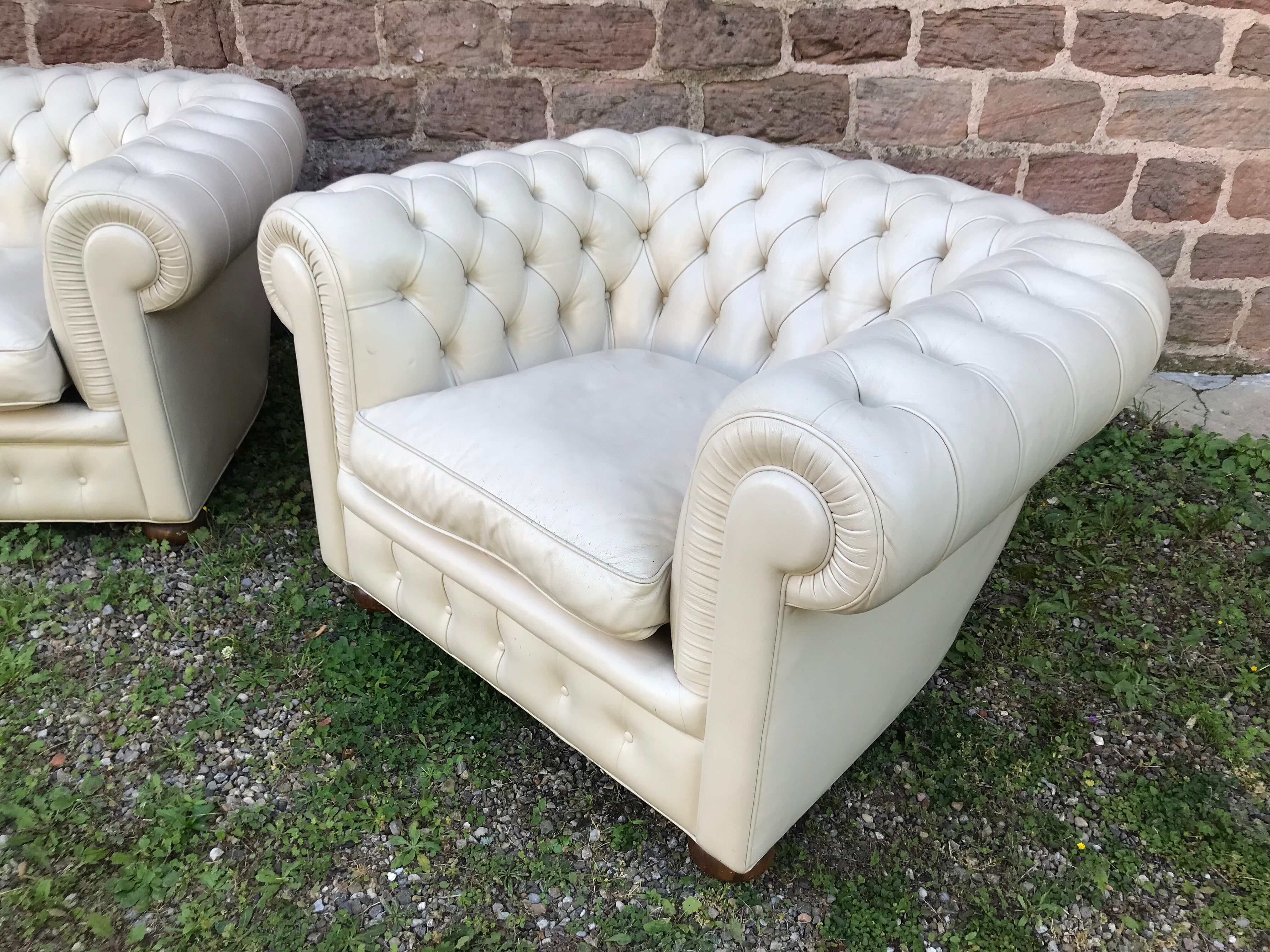 Sofa & armchairs Chesterfield 1986