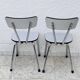 Set of 2 Formica chairs