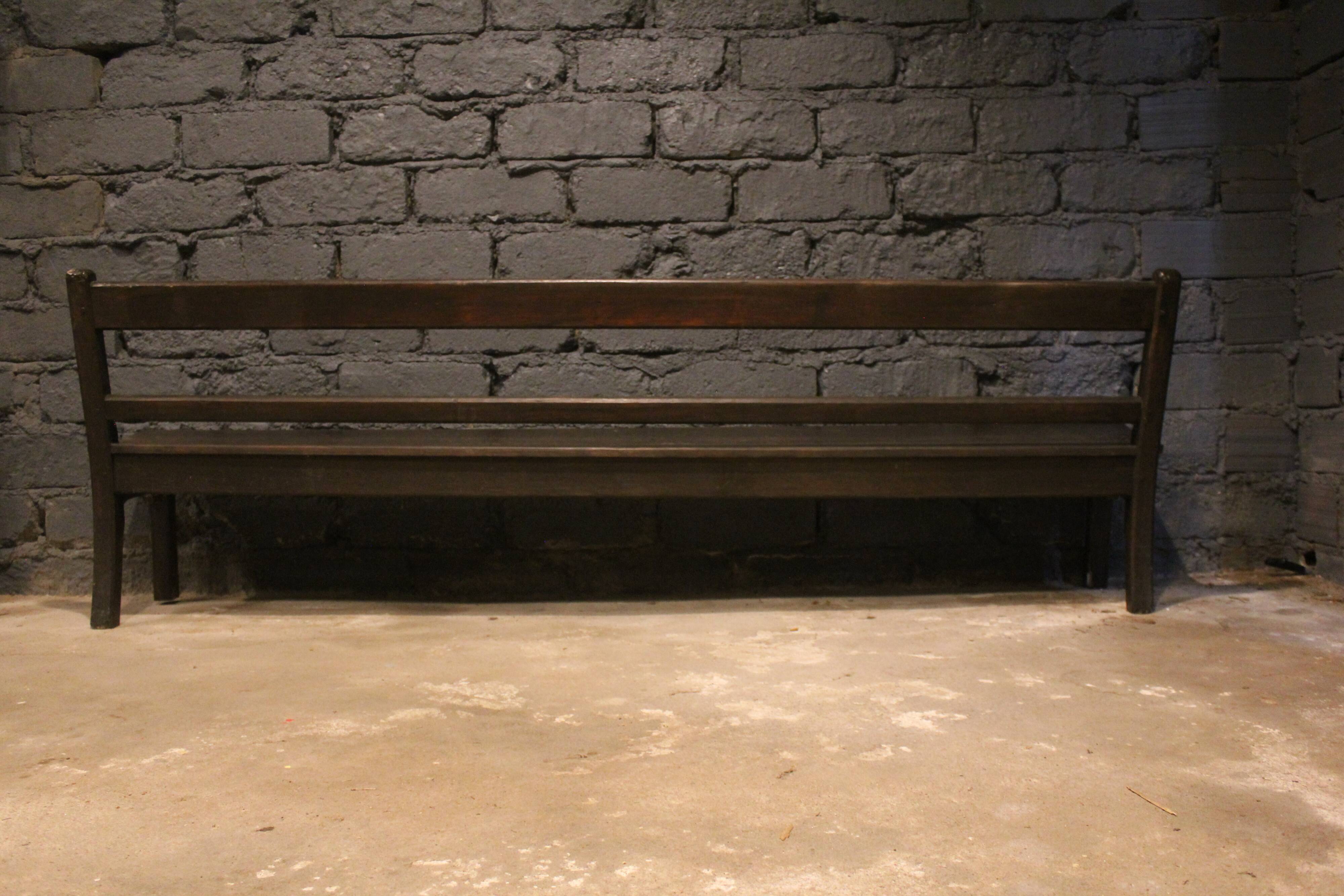 Pair of monastery benches