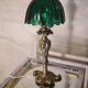 Rocaille style lamp, golden 38x15
