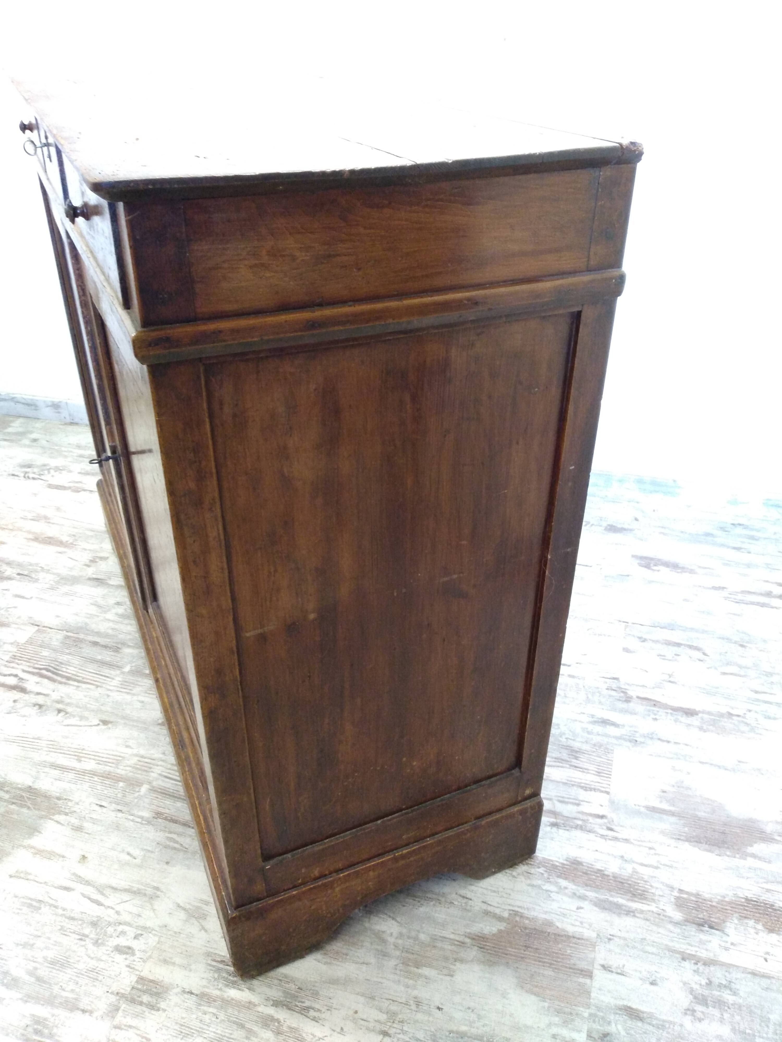 Old low sideboard