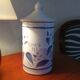 Pair of ceramic pharmacy pots