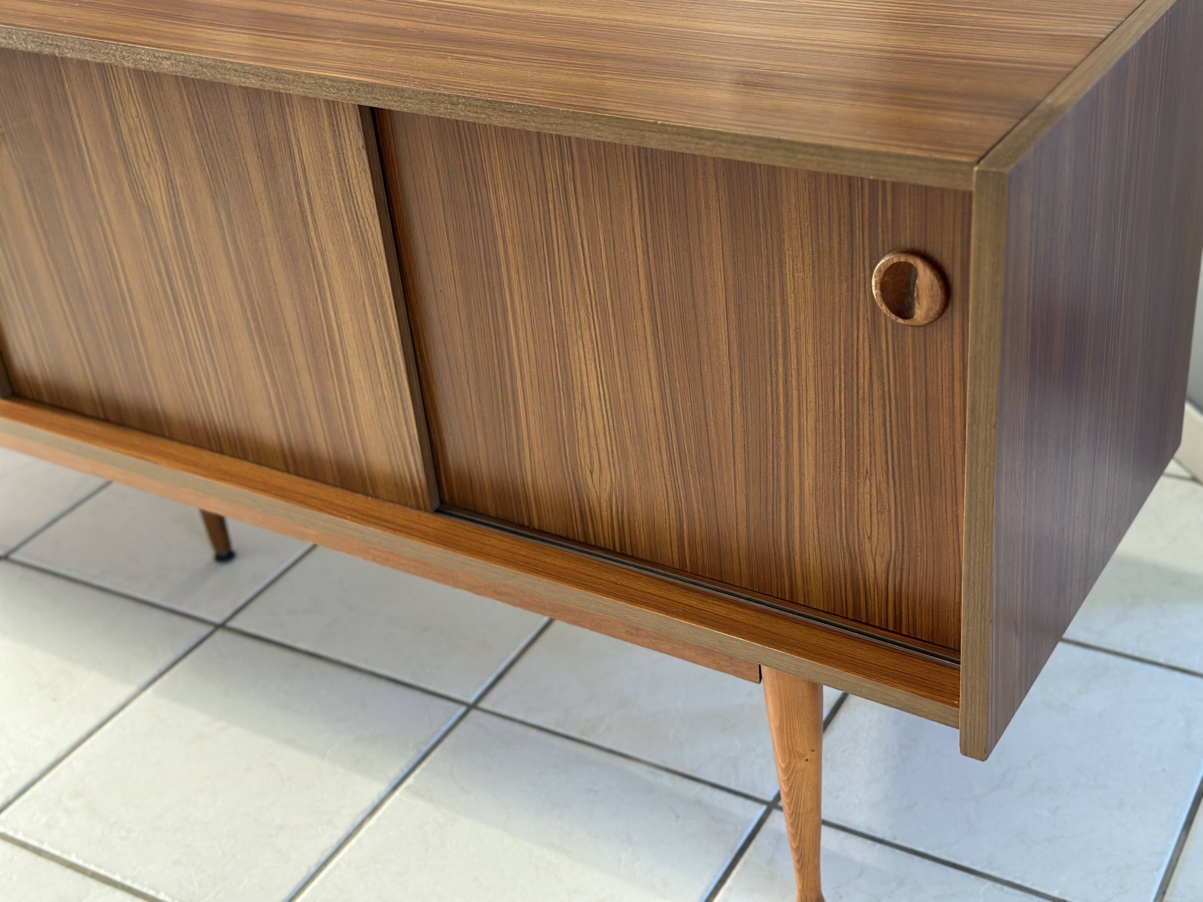 Vintage 1960s Scandinavian-style sideboard